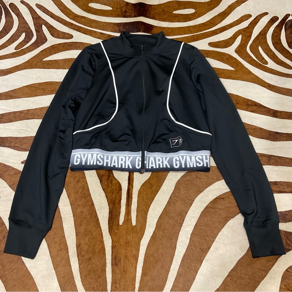 Gymshark Recess Track Top Black Size Medium - Picture 4 of 9